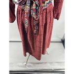 Matilda Jane  Friends Forever Ariana Paisley Tie Dress 3/4 Sleeve Womens Size XL Photo 5