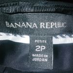 Banana Republic  Logan 2 Petite Wool Blend Black Workwear Pants Photo 7