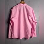 SKIMS  Pink Button Down Long Sleeve Poplin Button Shirt Pink M Oversized Sleep. Photo 1