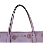 Kate Spade  Haven Lane Hani Small Tote Glitter Pink Polka Dot Top Zip Handbag Photo 11