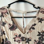 Maurice's Floral Sleeveless Blouse - Cream Photo 2