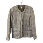 Chico's  Women's Tan Blazer Top Photo 0