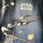 RARE FIND VINTAGE STAR WARS EPISODE 1 GRAPHIC TEE Black Photo 3