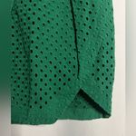 & Other Stories Anthropologie & Other Stories Green Eyelet Short Sleeve Dress 6 Photo 6