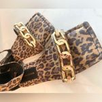 Good American Ankle Strap Sandals Leopard size 7.5 Photo 4