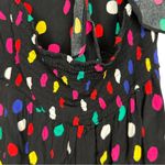RIXO Target Colorful Polka Dot Black Mini Dress Size XS Photo 9