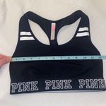 PINK - Victoria's Secret PINK Victoria’s Secret Sports Bra Small Black & White Photo 6