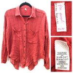 Free People  Gauze Shirt Photo 1