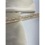 Love, Whit by Whitney Port Sweater Womens X Small Cream Crisscross Ribbed Knit Size XS Photo 7