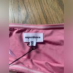 superdown pink strapless tube top small Photo 3