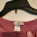 Bozzolo  long sleeve Ribbed cropped top shirt size small Photo 2