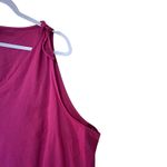 st. john's bay Tank TopTunic Fun Fuchsia NWT Bows Cotton Blend Boho Casual SZ 2X  Photo 5