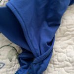 ZARA Blue Square Neck Bodysuit Photo 2