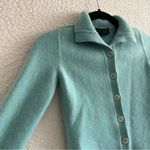 Loro Piana Loro Piana Women's Green Baby Cashmere Cardigan Sweater Italy Size 40/US 4 Photo 3