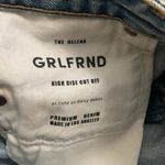 GRLFRND Grlfriend high rise cut off button front jean shorts Photo 5