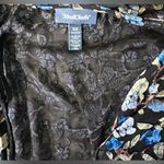 Modcloth NEW  Dramatic Depths Velvet Dress‎ 3XL Black Floral $119 Floral Batwing Photo 14