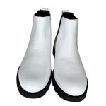 Sorel  Chelsea Lennox Lug Sole Ankle Boots White Leather Women’s Size 9.5 Photo 2