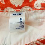 Old Navy NWT Rock Star Super Skinny Coral White Jeans Low Rise Stretch Fit Sz 6 Photo 6