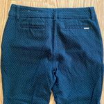Anne Klein Slim Black White Polka Dot Chino Ankle Pants Womens 4 Photo 6