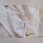 Shin Jia Shing Ivory Embroidered Long Sleeve Collared Button Down Blouse White Photo 8