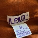 J. L. Plum Vintage Burnt Orange Turtleneck 100% Cotton Women’s Size Medium GUC Photo 2