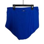 Relleciga Women's Royal Blue High Waisted Ruched Bikini Bottom Size XXL Photo 4