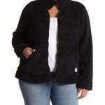 Free Country Womens 1X Butter Pile Faux Fur Jacket in Black NWOT Photo 0