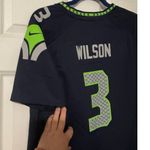 Nike Women Russell Wilson Seattle Seahawks Super Bowl XLVIII Jersey Size XXL Photo 3
