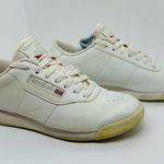 Reebok Women’s White Classic Lace Up Athletic Tennis Shoes Size 6.5 Photo 5