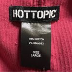 Hot Topic Burgundy Get Lost Corduroy Skirtall Size Large 32-51157 Photo 3