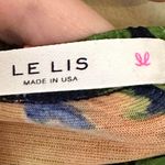 Le lis Floral Navy Wrap Maxi Dress Size Small Photo 5