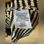 BP Nordstrom Striped Cropped Sweater Tank Top Women's Size 4x 100% Cotton Boho Photo 2