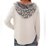 Black Swan Light Gray French Terry Sweatshirt Size Small Hoodie Kangaroo Pocket Photo 2