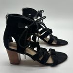 Marc Fisher Paradox Gladiator Heel Sandals Black Size 6.5 Photo 4