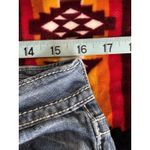 Miss Me  Easy Boot Jeans Flowers/Embroidered/Gem Logo Size 31 Low Rise Photo 7