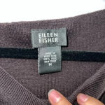Eileen Fisher  Taupe 100% Wool Twin Set Cardigan Sweater Size Medium Photo 1