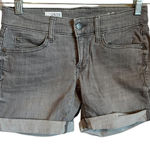 Gap 1969 Gray Sexy Boyfriend Hepburn Denim Shorts Photo 0