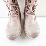 Sorel  Joan of Arctic Mid Calf Faux Fur Waterproof Snow Boots Pink 7.5 Photo 5