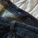 New Directions Blue Jean Shorts Cuffed Mid Photo 3