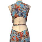 Lulus Something to Believe In Turquoise Floral Print Wrap Dress Photo 6