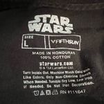 Star Wars  Millennium Falcon Black Graphic T-Shirt Photo 3