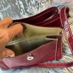Villager Y2K  Liz Claiborne Red Alligator Croc Mock Purse Photo 11
