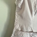 Commence Pink Pinstripe Pleat Tube Short Dress Commense Small NWT  Photo 8