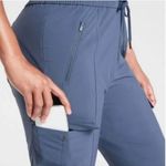Athleta Unbound Blue Cargo pants joggers Jumpsuit size XXS Photo 13