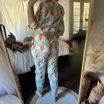 Vintage Wish You Were Here Women’s 6 Cactus Multicolored Jumpsuit Photo 2