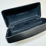 Versace  Oversized Sunglasses Case – Black Hard Shell Photo 2
