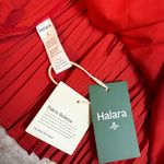 Halara Women Large Red Pleated Cut out Tennis Golf Mini Dress Shorts Nylon Skort Photo 6