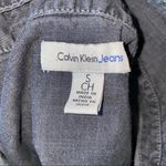 Calvin Klein Jeans Pearl Snap Flannel Plaid Button Down Long Sleeve Small Shirt Photo 4