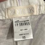 CP Shades  white striped Hampton linen pant XS Photo 6