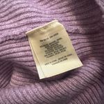 Anthropologie MOTH Freeport Sweater Lilac Purple Tie Front Small Photo 5